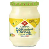 Lesieur Mayonnaise Douce à l'Huile de Colza en bocal, 235g