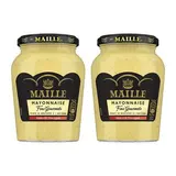 Maille Mayonnaise fins gourmets en bocal, Lot de 2x320g