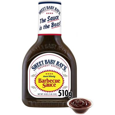 Sweet Baby Ray's Sauce barbecue originale douce et fumée, 510g