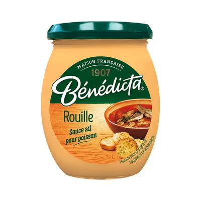 Bénédicta Sauce Rouille - Sauce ail pour poisson, 260g