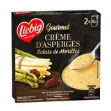 Liebig Soupe Duo d'Asperges aux Eclats de Morilles - Soupe liquide en brique individuelle, 2x30cl