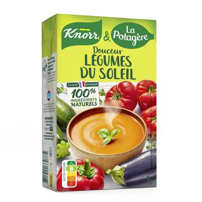 Knorr & La Potagère Soupe Douceur de Légumes du Soleil, 1L