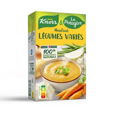Knorr & La Potagère Soupe Mouliné de légumes variés, 1L