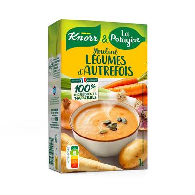 Knorr & La Potagère Soupe Mouliné de Légumes d'Autrefois, 1L