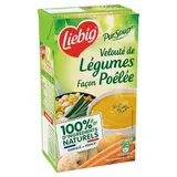 Liebig Soupe Velouté de légumes façon poêlée - Soupe liquide en brique familiale, 1L