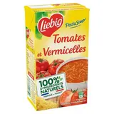 Liebig Soupe Tomate et Vermicelles - Soupe liquide en brique familiale, 1L