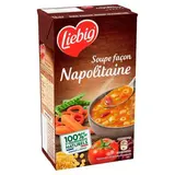 Liebig Soupe Minestrone Façon Napolitaine - Soupe liquide en brique familiale, 1L