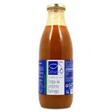 Délice d'Ô Soupe de poissons sauvages aux légumes bio en bouteille, 1L
