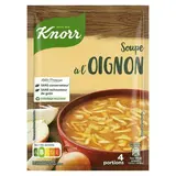 Knorr Soupe à l'oignon déshydratée en sachet pour 4, 84g
