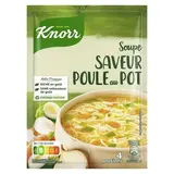 Knorr Soupe Poule au Pot aux Petits Légumes déshydratée en sachet pour 4, 75g