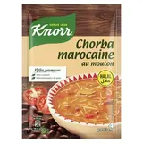 Knorr Soupe Chorba Marocaine au Mouton Halal Déshydratée en sachet pour 4 personnes, 90g