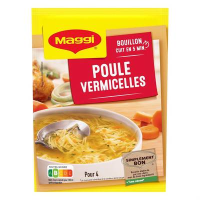 Maggi Soupe Poule Vermicelles déshydratée, 65g