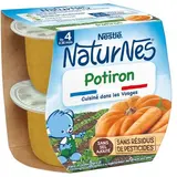 Naturnes® Potiron Bol Bébé Dès 4 mois, 2x130g