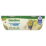 Blédina Crémeux de Poireaux, Riz et Cabillaud Bol Bébé Dès 12 mois, 2x200g