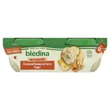 Blédina - Mes Moulinés Écrasé de Pommes de terre Poulet Bol Bébé Dès 8 mois, 2x200g