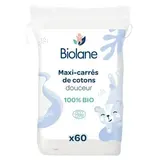 Biolane Maxi carre coton, 60 coton carré