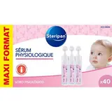 Steripan Sérum physiologique unidoses, 40 x 5ml
