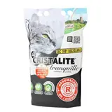 Tranquille Litière Minérale Absorbante Silice cristaux en gel La Cristalite pour chat, 3,95L