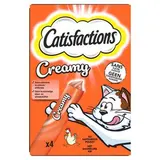 Catisfactions Creamy Snacks Poulet - Friandise pour chat, 4x10g