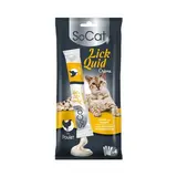 Riga Socat Snack liquide au Poulet - Friandise pour Chat, 4x14g