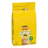 Purina - Friskies Croquettes Lapin Poulet et Légmes pour Chat Adulte, 1,5kg