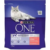 Purina - One Croquettes Saumon pour Chat Adulte, 450g