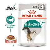 Royal Canin Sachets en Sauce Instinctive 7+ Complexe Vitalité pour Chat Adulte, 12x85g