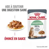 Royal Canin Sachets en Sauce Digest Sensitive Digestion Saine pour Chat Adulte, 12x85g