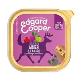 Edgard Cooper Barquette Pâté Gibier et Canard Sans Céréales pour Chien Adulte, 300g