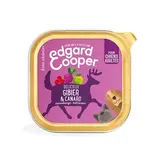 Edgard Cooper Barquette Gibier et Canard sans céréales pour Chien adulte, 100g