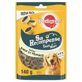 Pedigree Sa Récompense - Mini Bouchées Bœuf et Fromage pour Chien Adulte, 140g