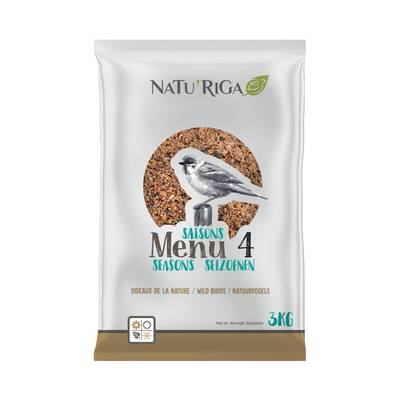 Riga Mélange de graines oiseaux de la nature, 3kg