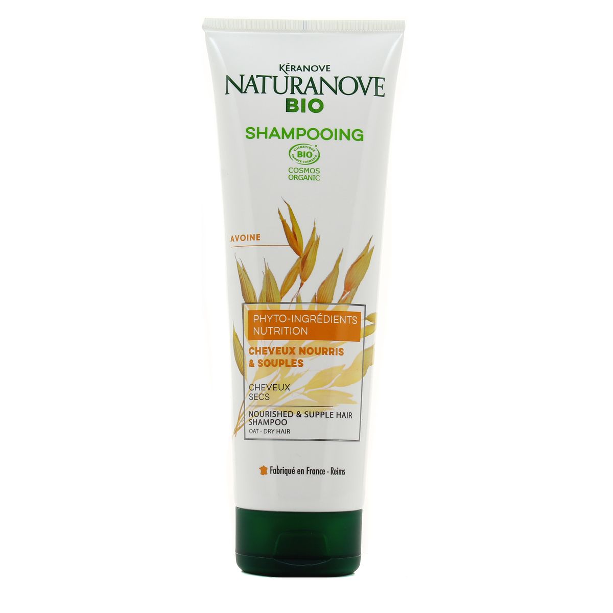 Kéranove - Naturanove Shampooing nourrissant à l'avoine Bio Ecocert, 250ml