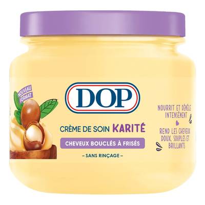 Dop Crème de Soin Karité Sans Rinçage, 340ml
