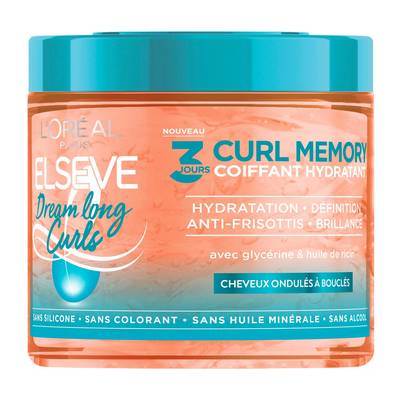 Elsève Soin cheveux Hydratant Définition des Boucles 3 Jours, 400ml