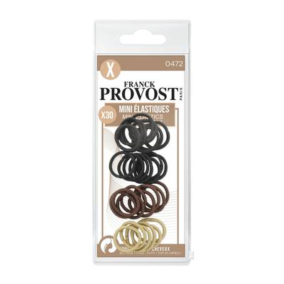 Franck Provost Mini élastiques, 30 pièces