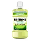 Listerine Bain de Bouche Fraîcheur Thé Vert Goût Plus Léger, 500ml
