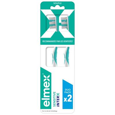 Elmex Brosse à dents Sensitive Inter - Souple, 1 brosse à dents