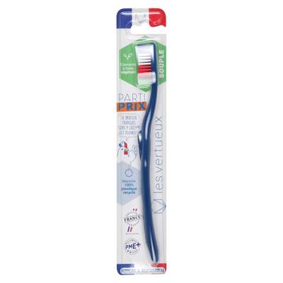 Les Vertueux Brosse à dents souple, 1 brosse à dents