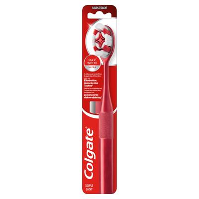 Colgate Brosse à dents souple Max white ultra, 1 pièce