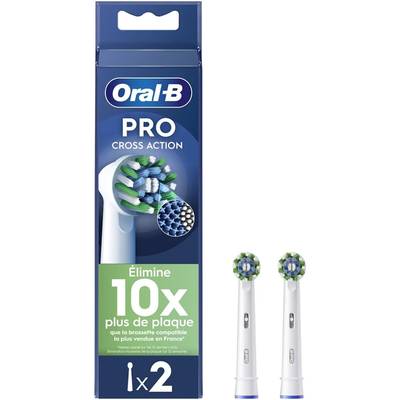 Oral B Brossettes Cross Action Pro, 2 brossettes