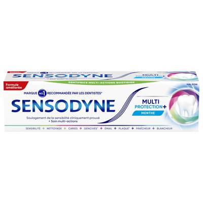 Sensodyne Dentifrice Multi Protection + Menthe, 75ml