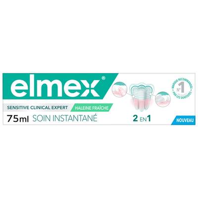 Elmex Dentifrice sensitive clinical expert, 75ml