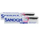 Sanogyl Dentifrice blancheur et soin au bicarbonate, Lot de 2x75ml