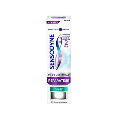 Sensodyne Dentifrice Professional réparateur nettoyage intense, 75ml