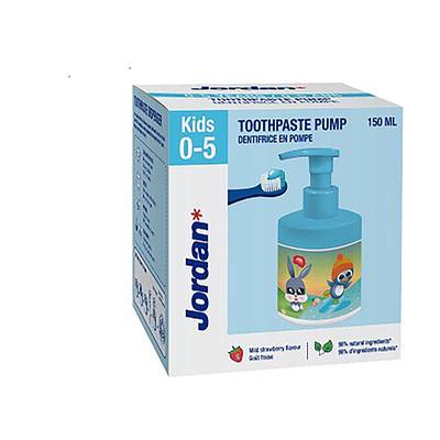 Jordan Dentifrice Enfant 0-5 Ans Fraise, 150ml
