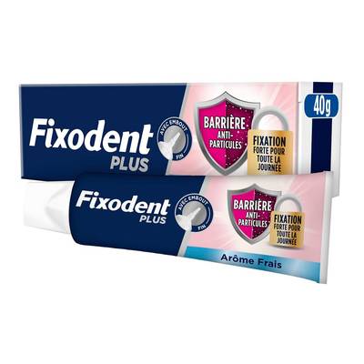 Fixodent Crème adhésive pour prothèses totales et partielles, 57g