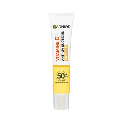 Garnier SkinActive  Crème Hydratante Visage Anti-UV Quotidien Glow SPF50+, 40ml