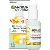 Garnier Sérum Crème Vitamine C 2en1 Booster d'éclat, 50ml