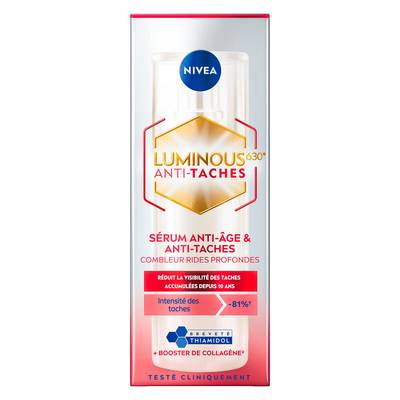 Nivea Sérum Anti-âge Anti-Taches Luminous 630° Cellular, 30ml